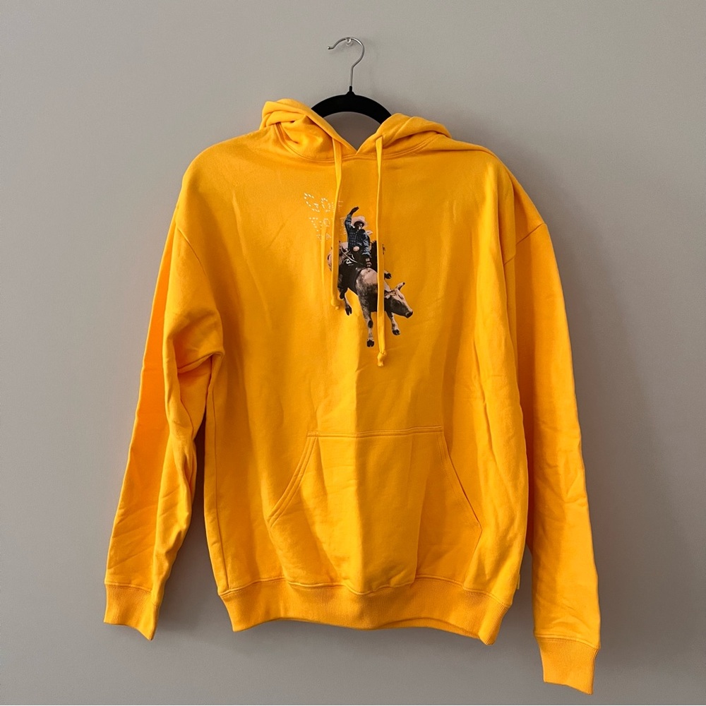 Yellow cowboy Golf Wang Sweatshirt NWOT
